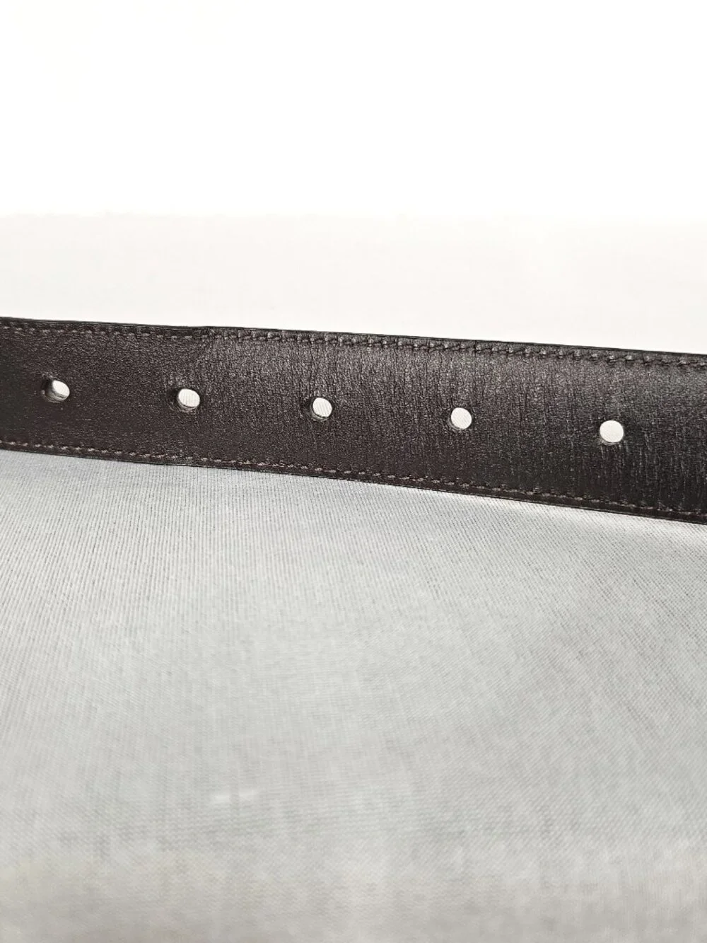 Coach 8400 Brown Leather Belt | Solid Brass Buckle | Size Large